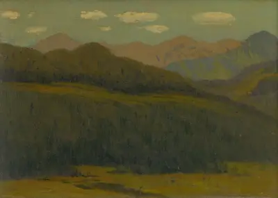 Landscape, 1894 av Ferdinand Katona