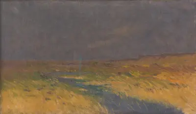Landscape before Evening av Ferdinand Katona