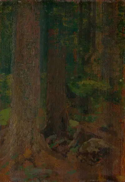 Study of Forest av Ferdinand Katona