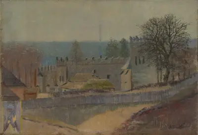 View of Strážky av Ferdinand Katona