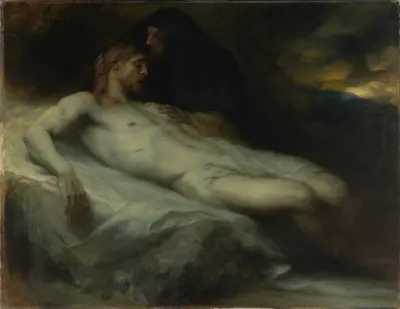 Lamentation of Christ av Ferdinand Keller