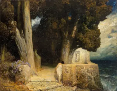 Sappho av Ferdinand Keller