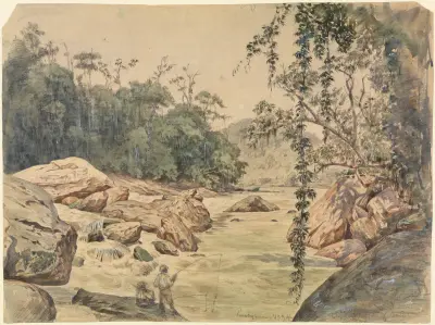 Dva rybáři na řece Parahybě, Ferdinand Keller