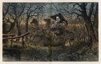 En obehaglig färd genom presidentens 'spök skog' av Joseph Ferdinand Keppler