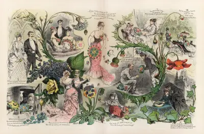 City flowers av Joseph Ferdinand Keppler