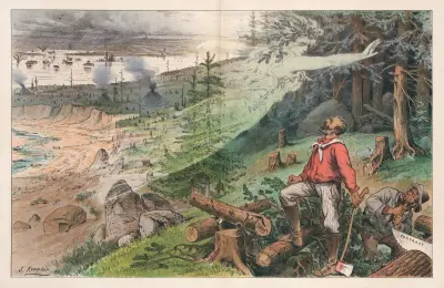 Skydda dina skogar från förstörelse och skydda ditt land från översvämningar och torka av Joseph Ferdinand Keppler
