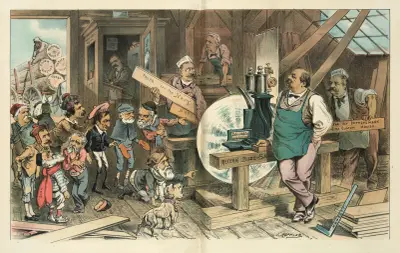The Administration sawmill av Joseph Ferdinand Keppler