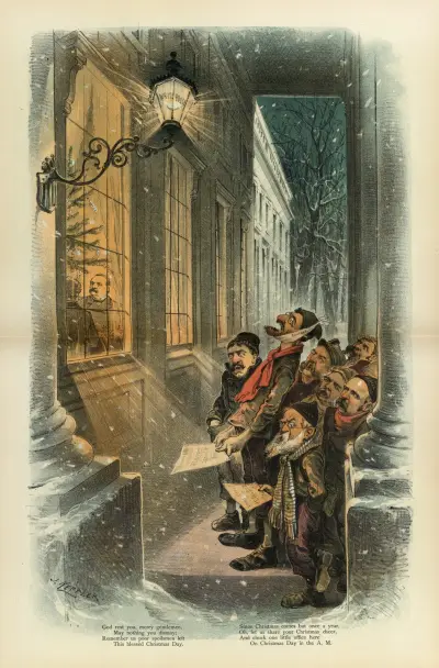 The carol of the ‘waits’ av Joseph Ferdinand Keppler