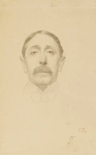 Tête d’homme av Fernand Cormon