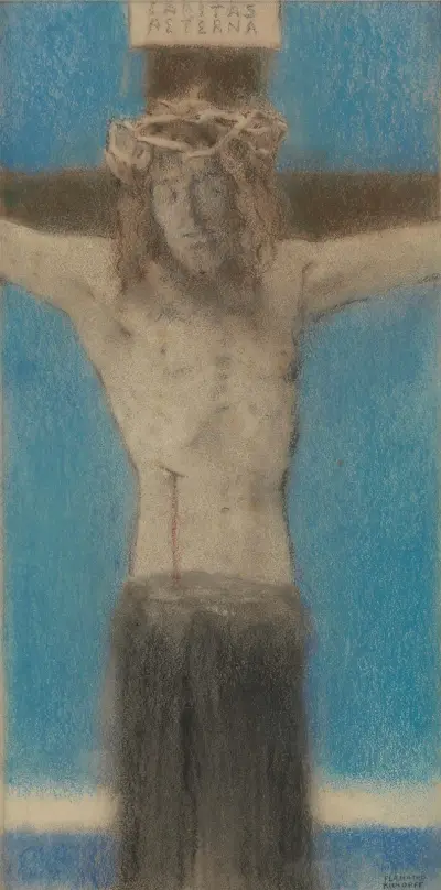 Caritas Aeterna av Fernand Khnopff