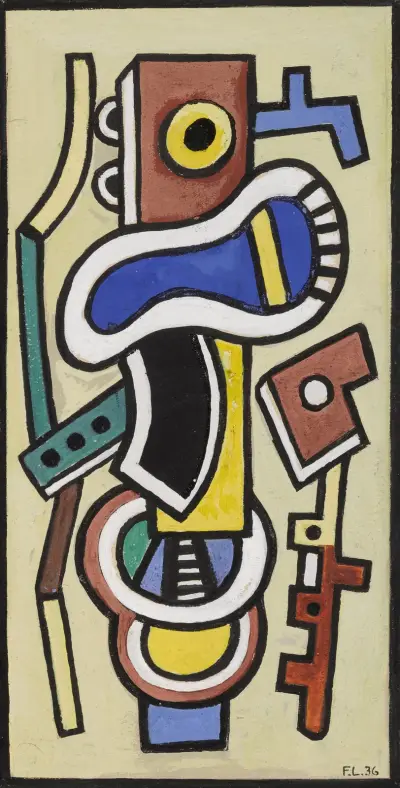 Abstrakce, 1936 – Nr. 2, Fernand Léger