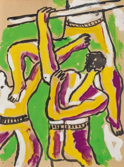 Acrobates av Fernand Léger