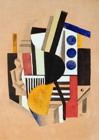 Mekanisk komposition av Fernand Léger