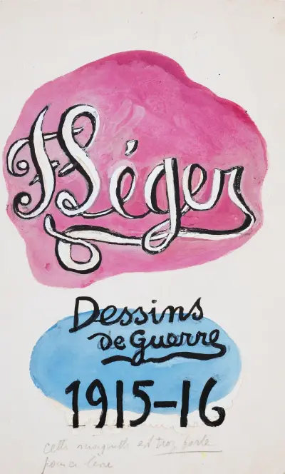 Léger: Krigsteckningar 1915–1916 av Fernand Léger