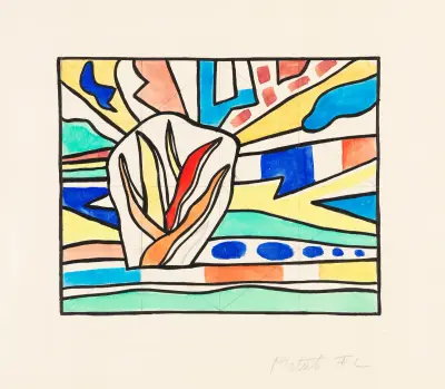 Gaz de France, Fernand Léger