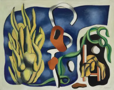 La plante jaune av Fernand Léger