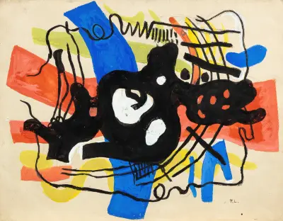 La racine noire av Fernand Léger