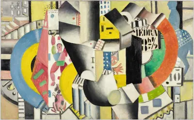 Le Cirque Médrano av Fernand Léger