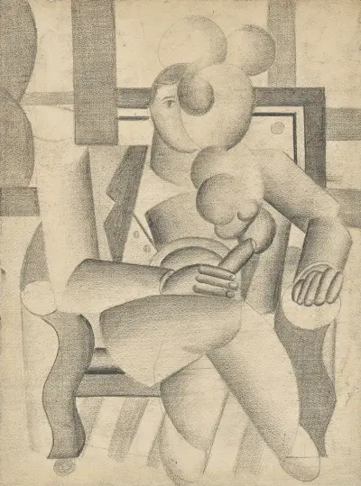 Rökaren av Fernand Léger