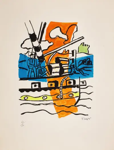 Bogseraren av Fernand Léger