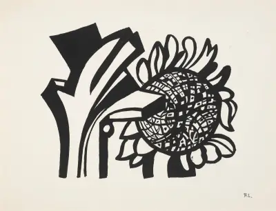 Solrosen av Fernand Léger