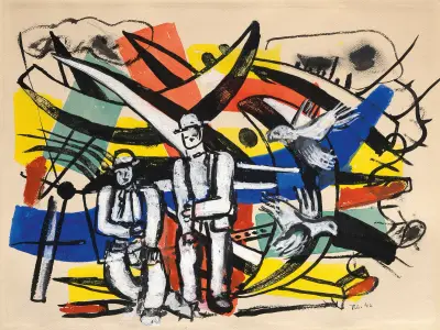 Duvorna av Fernand Léger