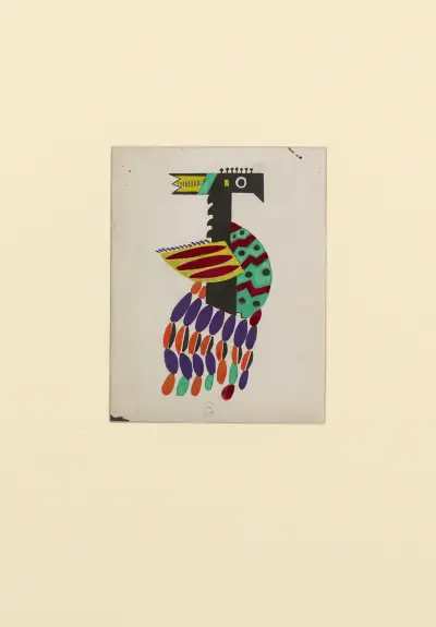 Fågel av Fernand Léger