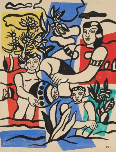 Partie de campagne av Fernand Léger
