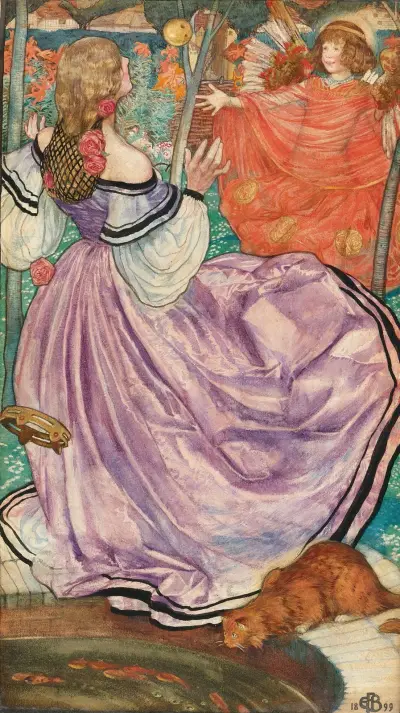 The Gilded Apple av Eleanor Fortescue-Brickdale