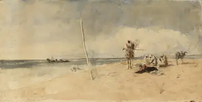 African Beach av Mariano Fortuny Marsal