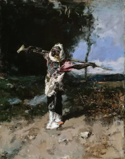 African Chief av Mariano Fortuny Marsal