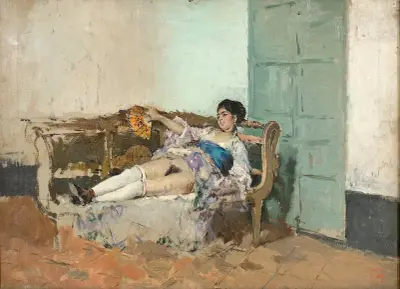 Carmen Bastián av Mariano Fortuny Marsal