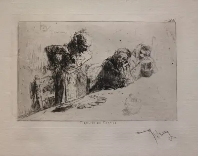 Fortune Teller av Mariano Fortuny Marsal