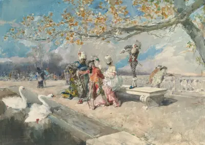 Masquerade av Mariano Fortuny Marsal