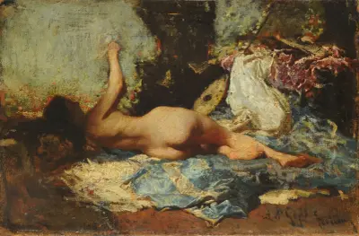Odalisk av Mariano Fortuny Marsal