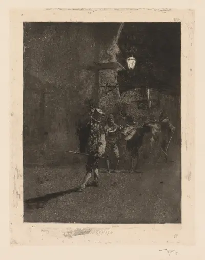 Serenade av Mariano Fortuny Marsal