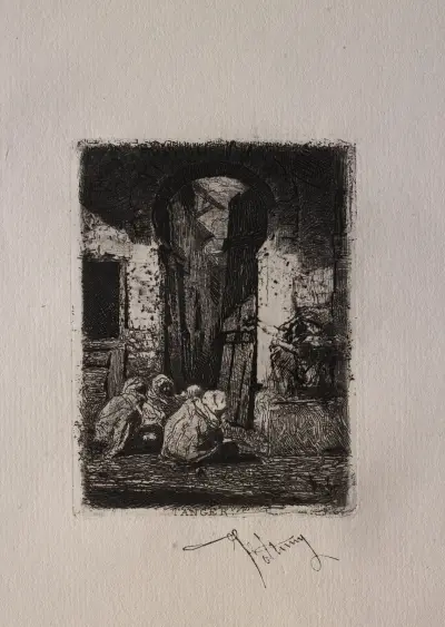 Tangiers av Mariano Fortuny Marsal