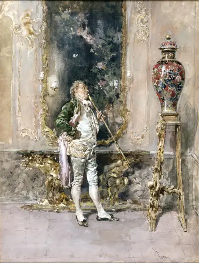 The Rare Vase av Mariano Fortuny Marsal