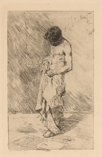 En stackare (loppletare) av Mariano Fortuny Marsal