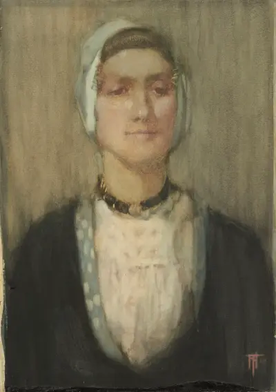 A Dutch girl av Frances Hodgkins