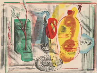 Arrangement of jugs av Frances Hodgkins