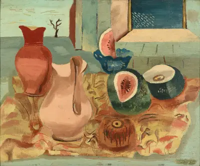 Cut melons av Frances Hodgkins