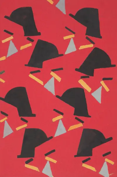 Untitled (Textile design no II), 1925 av Frances Hodgkins