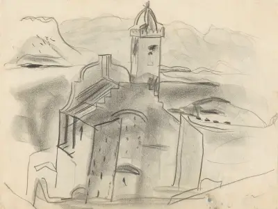 Untitled (Santa Maria de la Neus), 1935 av Frances Hodgkins