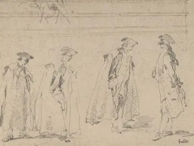 Studia figuralne, Francesco Guardi