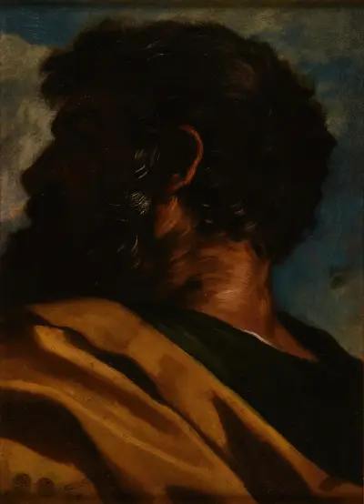 Tête d’homme – nr 1 av Pier Francesco Mola
