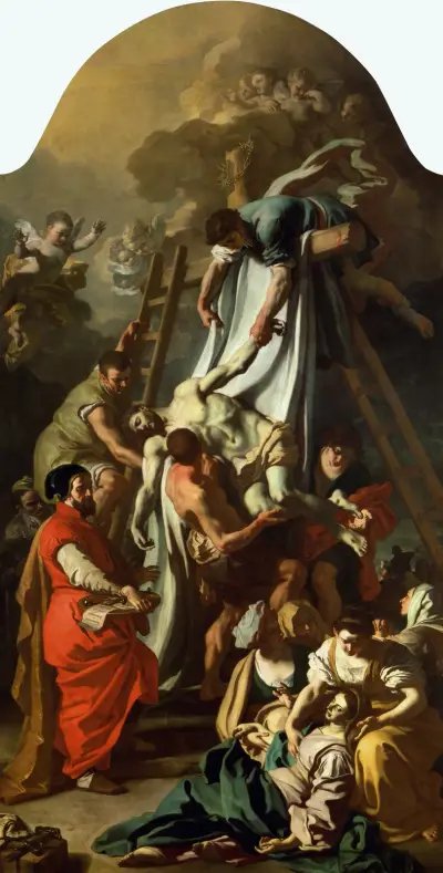 The Deposition av Francesco Solimena