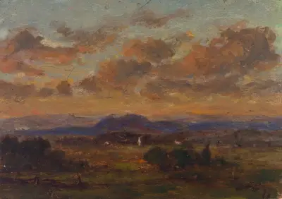 Ohne Titel, 1877 von Jasper Francis Cropsey