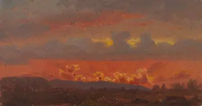 Untitled, 1876 – nr 1 av Jasper Francis Cropsey