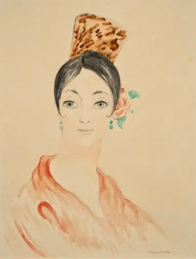 Espagnole av Francis Picabia